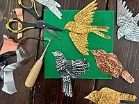 Multiple Metal Birds