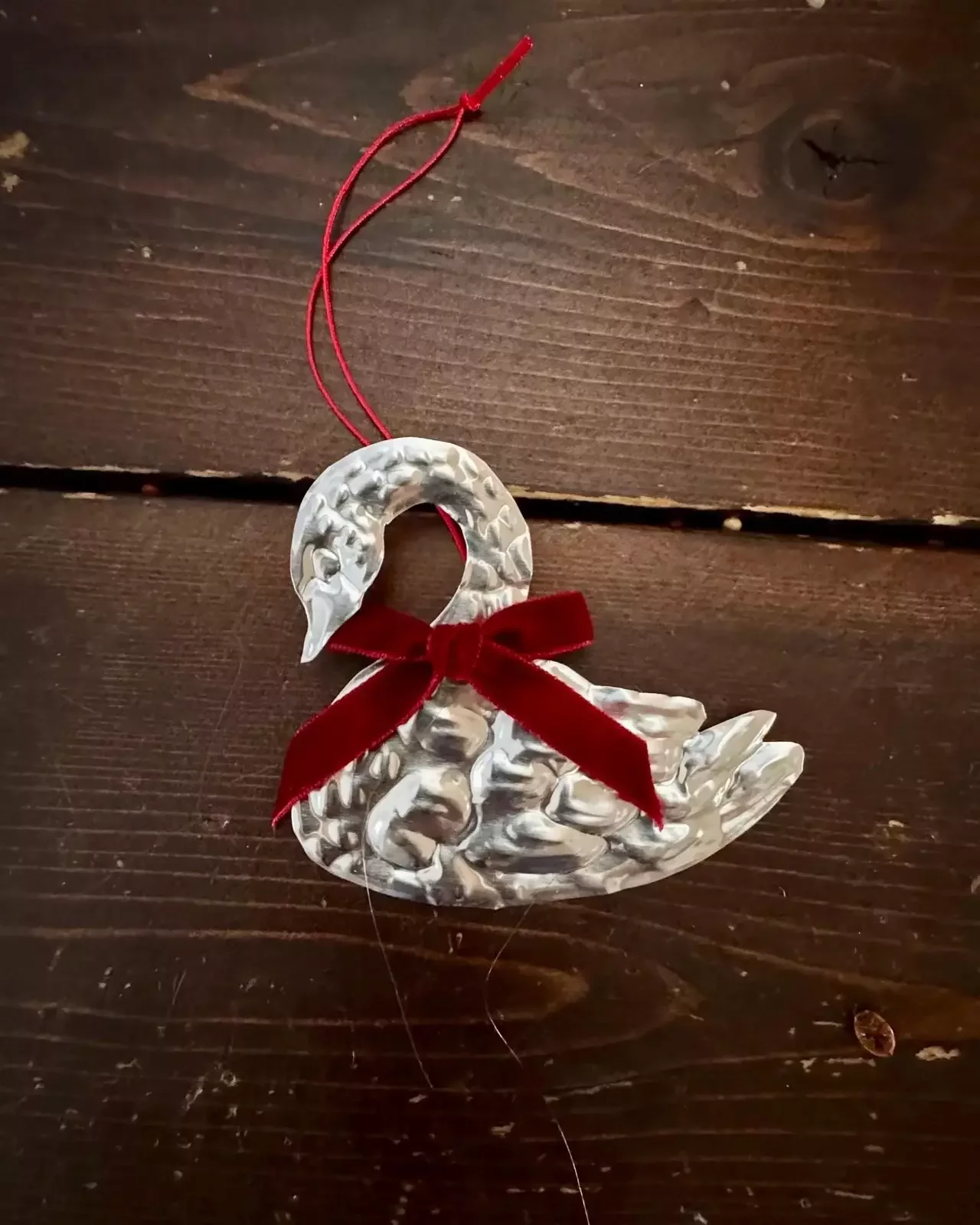 Aluminum Swan